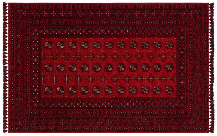 Conceptum Alfombra de Pasillo Bhr 04 Roja 80 x 150 cm